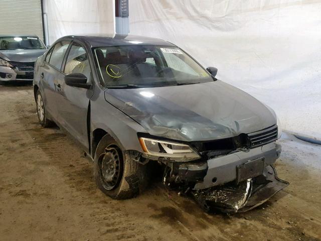3VW2K7AJ8DM294086 - 2013 VOLKSWAGEN JETTA BASE GRAY photo 1
