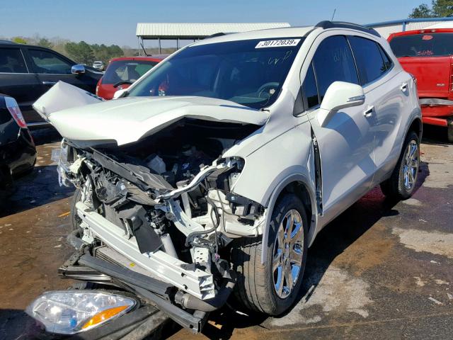 KL4CJCSB5EB761462 - 2014 BUICK ENCORE WHITE photo 2