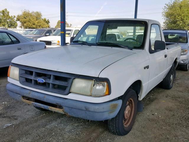 1FTCR10A9RUE15311 - 1994 FORD RANGER WHITE photo 2