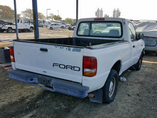 1FTCR10A9RUE15311 - 1994 FORD RANGER WHITE photo 4
