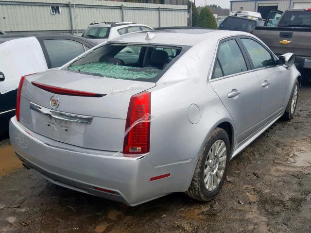 1G6DH5EY6B0134393 - 2011 CADILLAC CTS LUXURY SILVER photo 4