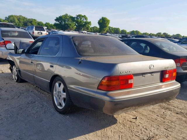 JT8BH28F4V0094458 - 1997 LEXUS LS 400 GRAY photo 3