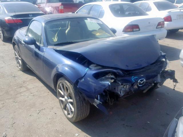 JM1NC26F490202115 - 2009 MAZDA MX-5 MIATA BLUE photo 1