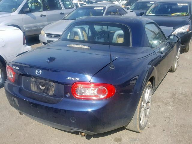 JM1NC26F490202115 - 2009 MAZDA MX-5 MIATA BLUE photo 4