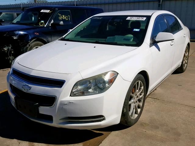 1G1ZC5EB4AF172884 - 2010 CHEVROLET MALIBU 1LT თეთრი ფოტო 2