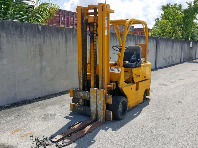 R328944 - 1995 YALE FORKLIFT YELLOW photo 2