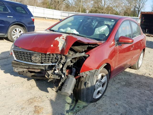 3N1AB61E58L687327 - 2008 NISSAN SENTRA 2.0 RED photo 2