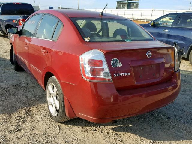 3N1AB61E58L687327 - 2008 NISSAN SENTRA 2.0 RED photo 3