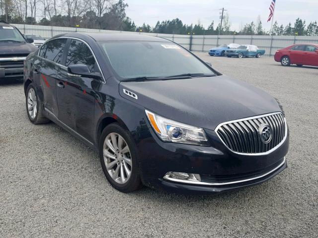 1G4GB5G39EF237155 - 2014 BUICK LACROSSE BLACK photo 1