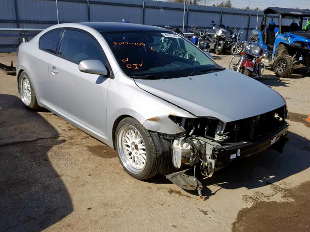 JTKDE167180245102 - 2008 TOYOTA SCION TC SILVER photo 1