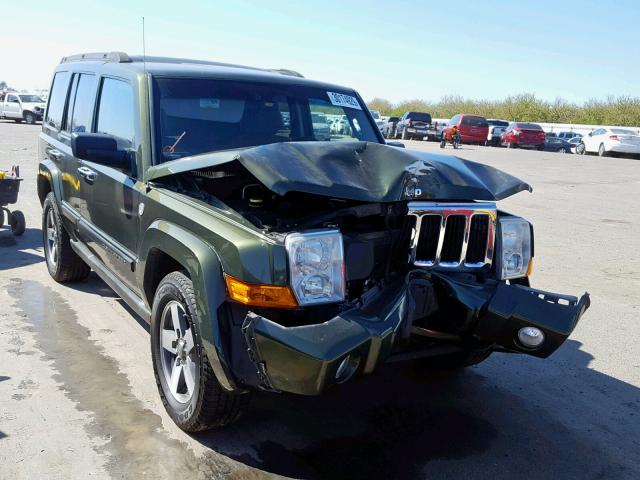1J8HH48N77C530714 - 2007 JEEP COMMANDER მწვანე ფოტო 1