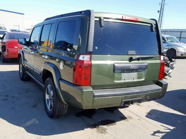 1J8HH48N77C530714 - 2007 JEEP COMMANDER მწვანე ფოტო 3