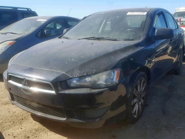 JA3AU16U29U045891 - 2009 MITSUBISHI LANCER DE BLACK photo 2