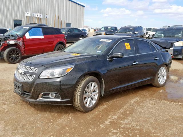 1G11H5SA3DU128286 - 2013 CHEVROLET MALIBU LTZ 黑色 照片 2