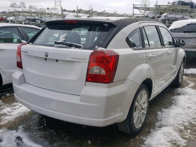 1B3CB5HA0BD222035 - 2011 DODGE CALIBER HE WHITE photo 4