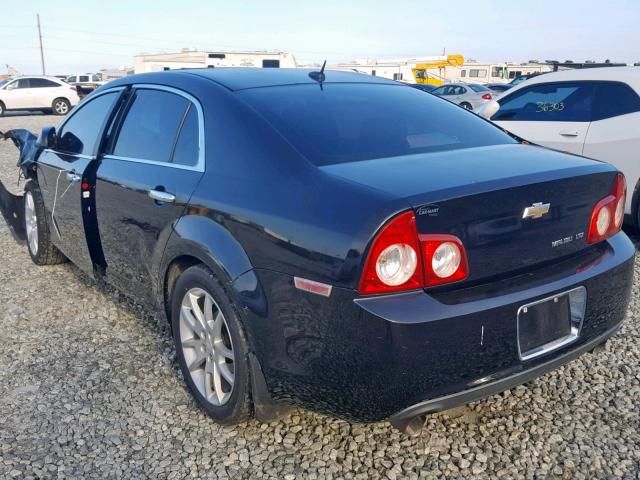 1G1ZK57778F206922 - 2008 CHEVROLET MALIBU LTZ შავი ფოტო 3