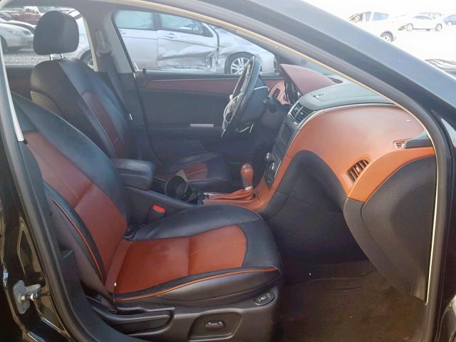 1G1ZK57778F206922 - 2008 CHEVROLET MALIBU LTZ შავი ფოტო 5