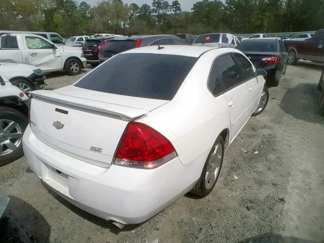 2G1WD58C169118866 - 2006 CHEVROLET IMPALA SUP 白色 照片 4