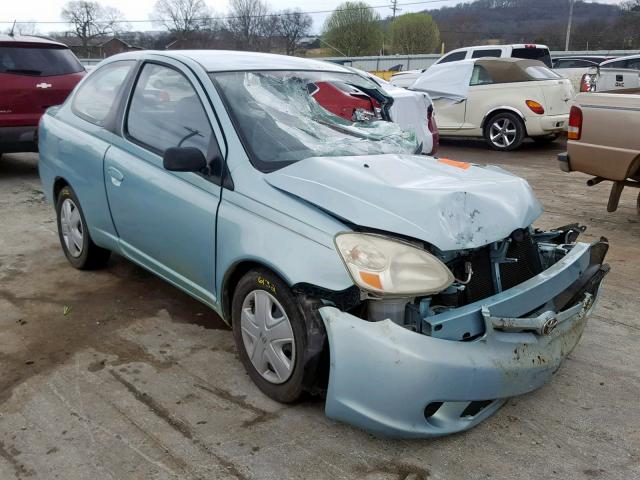 JTDAT123930268428 - 2003 TOYOTA ECHO BLUE photo 1