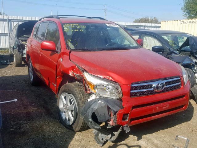 JTMBD31VX76026590 - 2007 TOYOTA RAV4 LIMIT RED photo 1