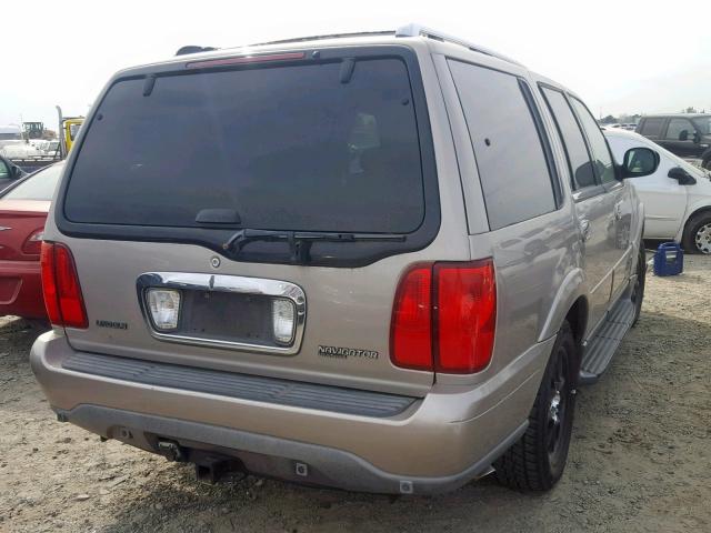5LMFU28R81LJ17752 - 2001 LINCOLN NAVIGATOR 米色 照片 4