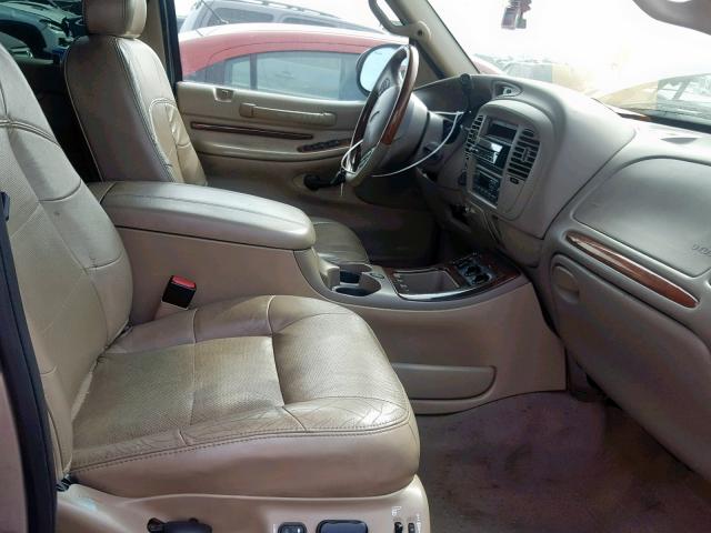 5LMFU28R81LJ17752 - 2001 LINCOLN NAVIGATOR 米色 照片 5