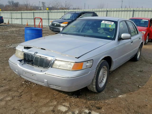 2MEFM75W4YX719090 - 2000 MERCURY GRAND MARQ GRAY photo 2