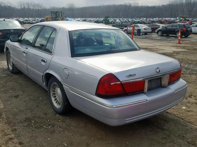 2MEFM75W4YX719090 - 2000 MERCURY GRAND MARQ GRAY photo 3