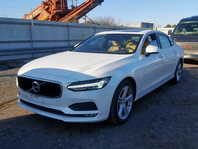 LVY982MKXJP025349 - 2018 VOLVO S90 T5 WHITE photo 2