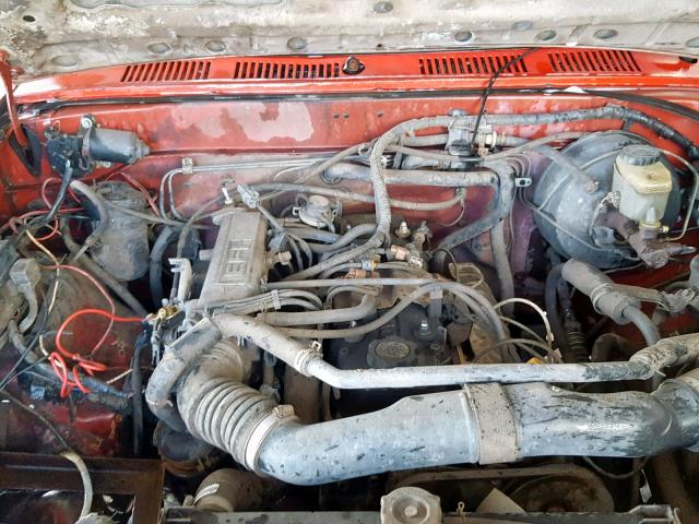 JT4RN13P6P6051520 - 1993 TOYOTA PICKUP 1/2 RED photo 7