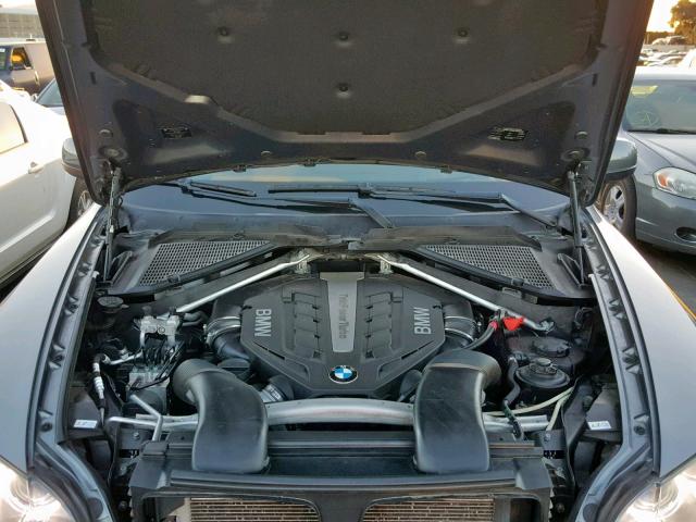 5UXZV8C52CL423288 - 2012 BMW X5 XDRIVE5 GRAY photo 7