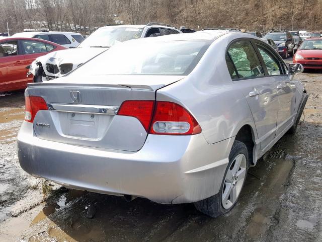 2HGFA166X9H329193 - 2009 HONDA CIVIC LX-S SILVER photo 4
