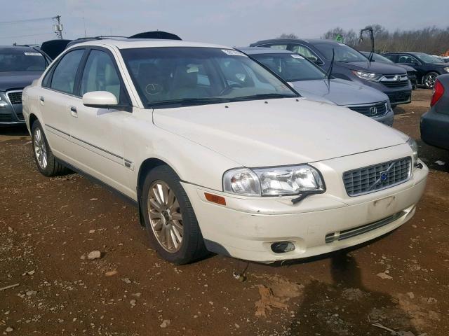 YV1TS592X61430981 - 2006 VOLVO S80 2.5T WHITE photo 1