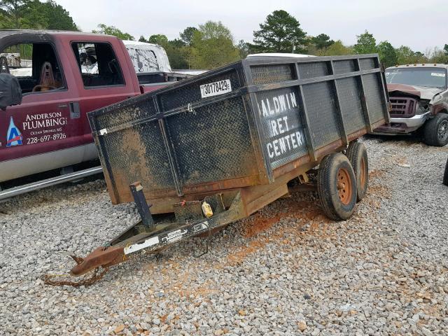 46CFB12294M000324 - 2004 UTILITY TRAILER BLACK photo 2