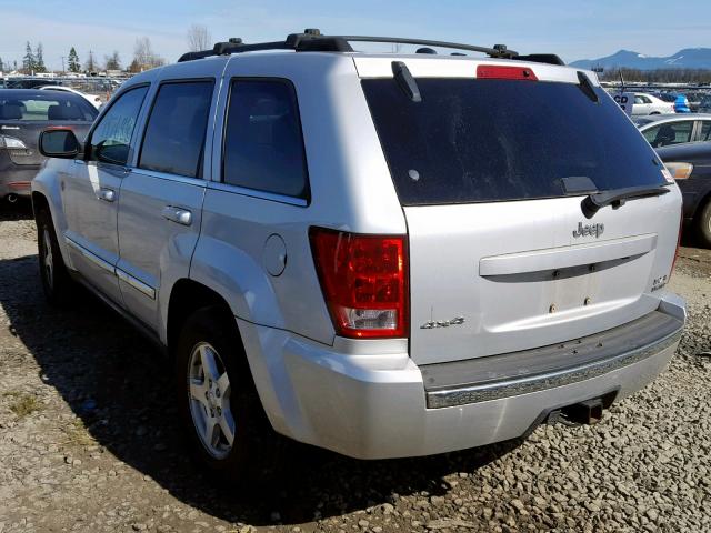 1J8HR58235C593816 - 2005 JEEP GRAND CHER GRAY photo 3