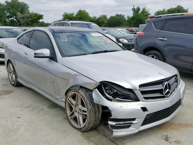 WDDGJ4HB1EG169618 - 2014 MERCEDES-BENZ C 250 SILVER photo 1