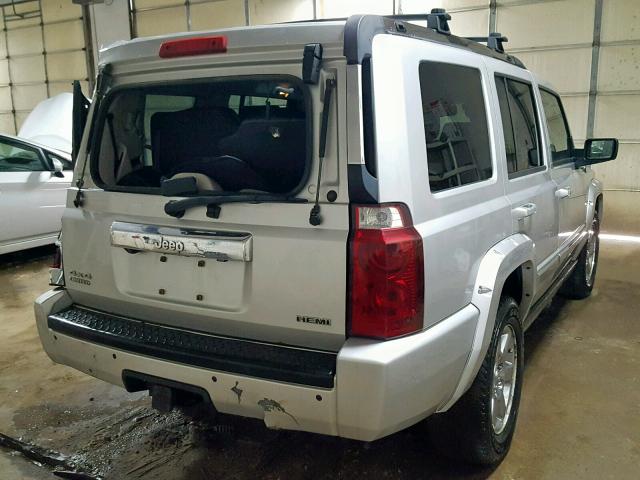 1J8HG58288C243429 - 2008 JEEP COMMANDER 银色 照片 4