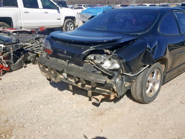 1G2WP12K32F226385 - 2002 PONTIAC GRAND PRIX BLACK photo 10