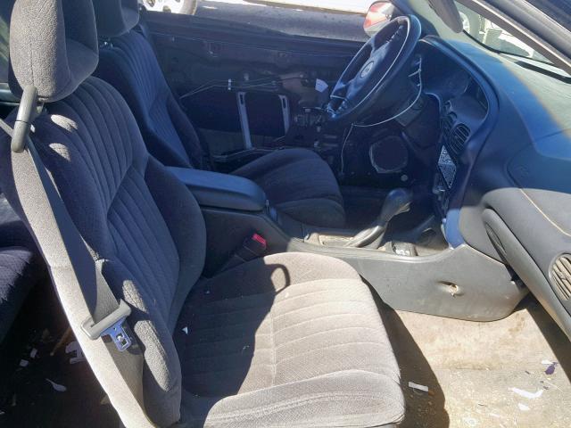1G2WP12K32F226385 - 2002 PONTIAC GRAND PRIX BLACK photo 5