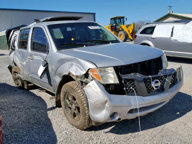 5N1AR18W87C632886 - 2007 NISSAN PATHFINDER SILVER photo 1