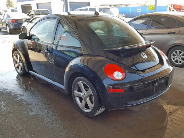 3VWRW31C18M523498 - 2008 VOLKSWAGEN NEW BEETLE შავი ფოტო 3