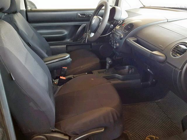 3VWRW31C18M523498 - 2008 VOLKSWAGEN NEW BEETLE შავი ფოტო 5