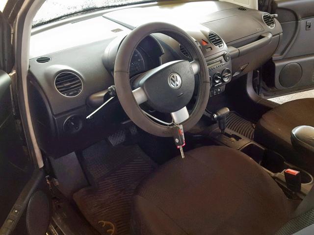 3VWRW31C18M523498 - 2008 VOLKSWAGEN NEW BEETLE შავი ფოტო 9