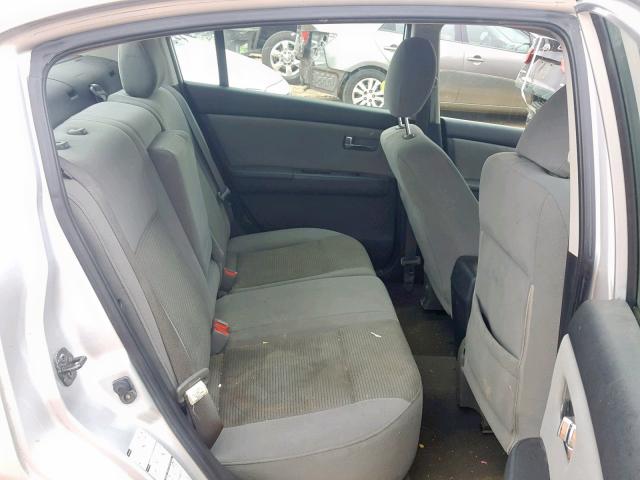 3N1AB6AP1BL605568 - 2011 NISSAN SENTRA 2.0 SILVER photo 6