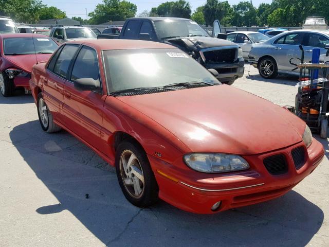 1G2NE52M1WC762530 - 1998 PONTIAC GRAND AM S RED photo 1