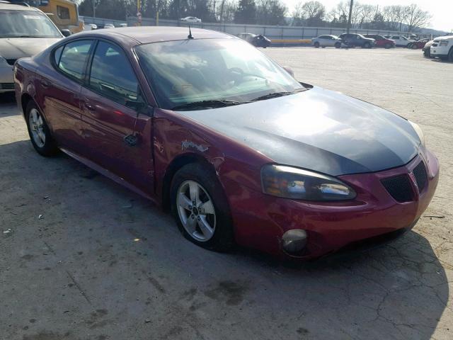 2G2WS522251146612 - 2005 PONTIAC GRAND PRIX MAROON photo 1