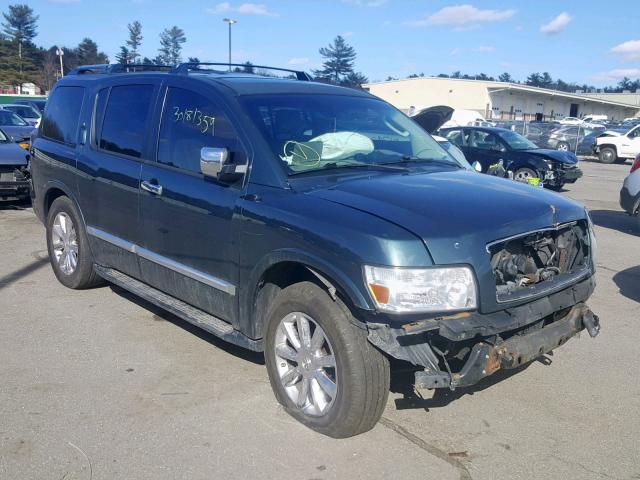 5N3AA08C25N806144 - 2005 INFINITI QX56 GREEN photo 1