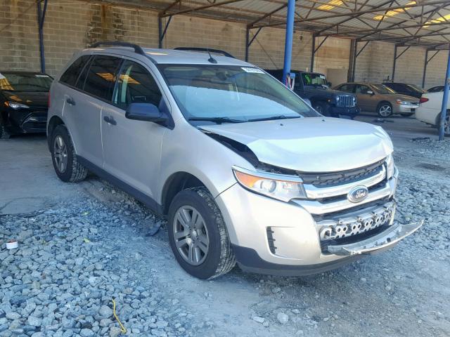 2FMDK3GC7CBA51930 - 2012 FORD EDGE SE SILVER photo 1