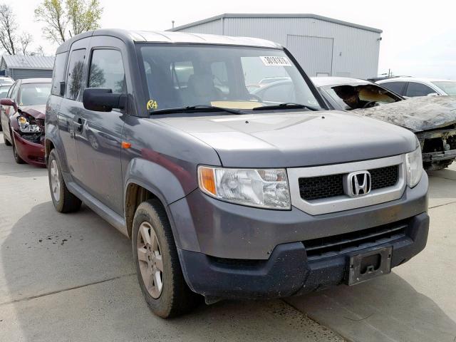 5J6YH2H73BL000644 - 2011 HONDA ELEMENT EX GRAY photo 1