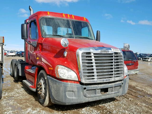 1FUJGEDR39LAH2786 - 2009 FREIGHTLINER CASCADIA 1 RED photo 1